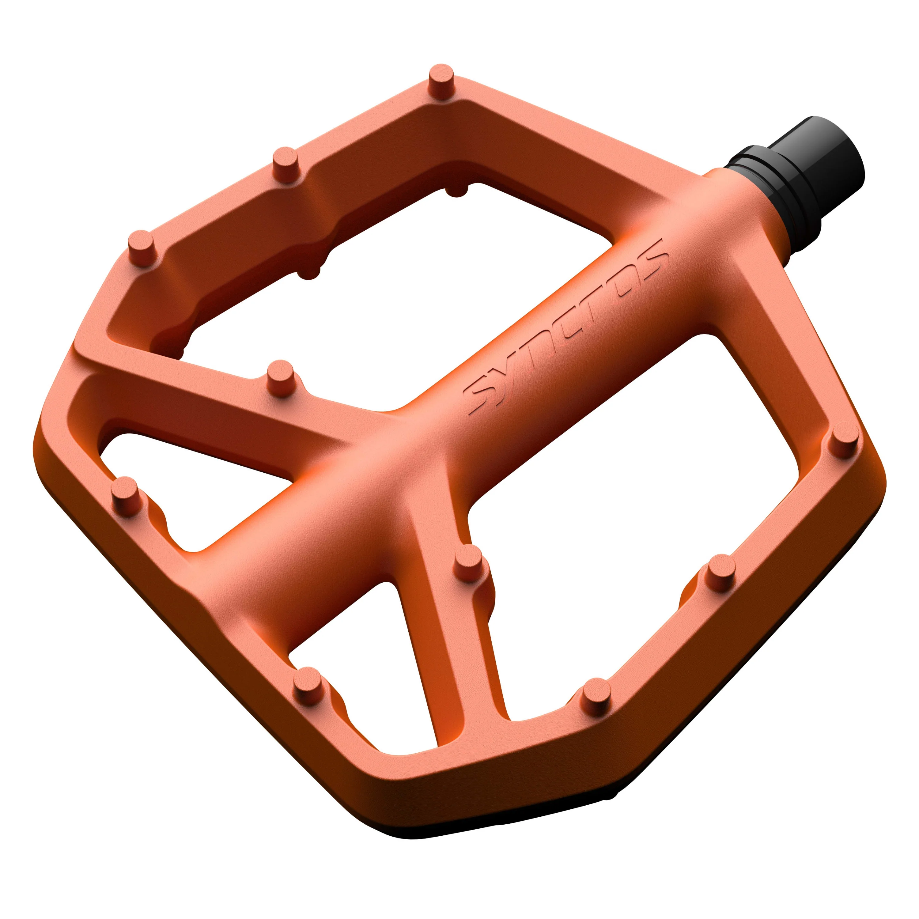 Syncros Squamish Iii Flat Pedals - Fire Orange - Image 2