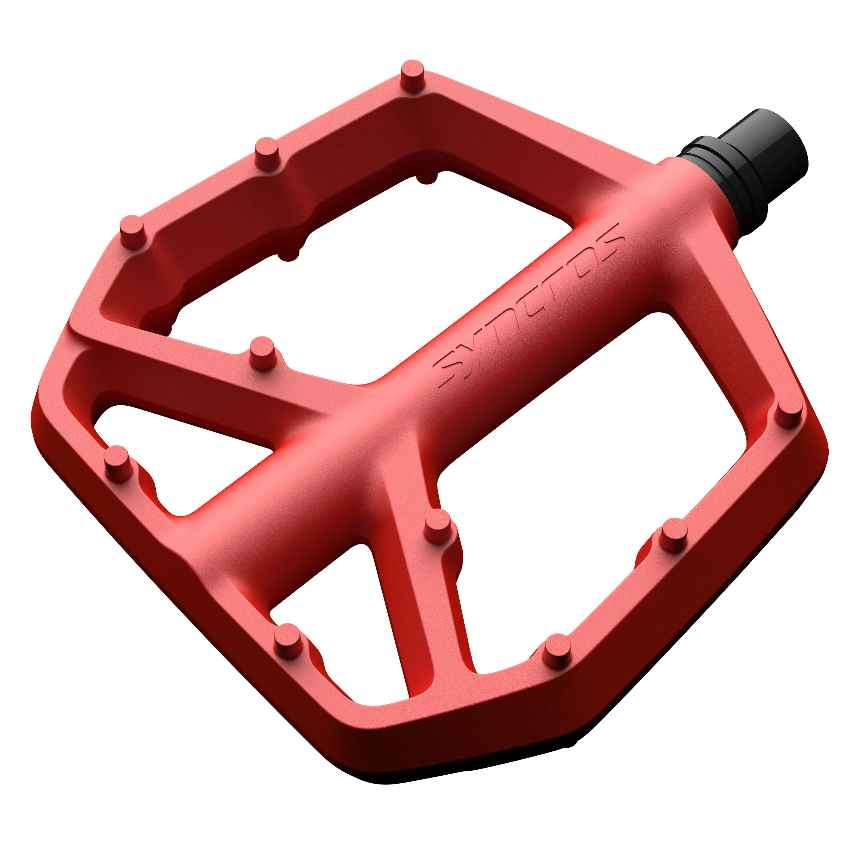 Syncros Squamish Iii Flat Pedals - Florida Red - Image 2