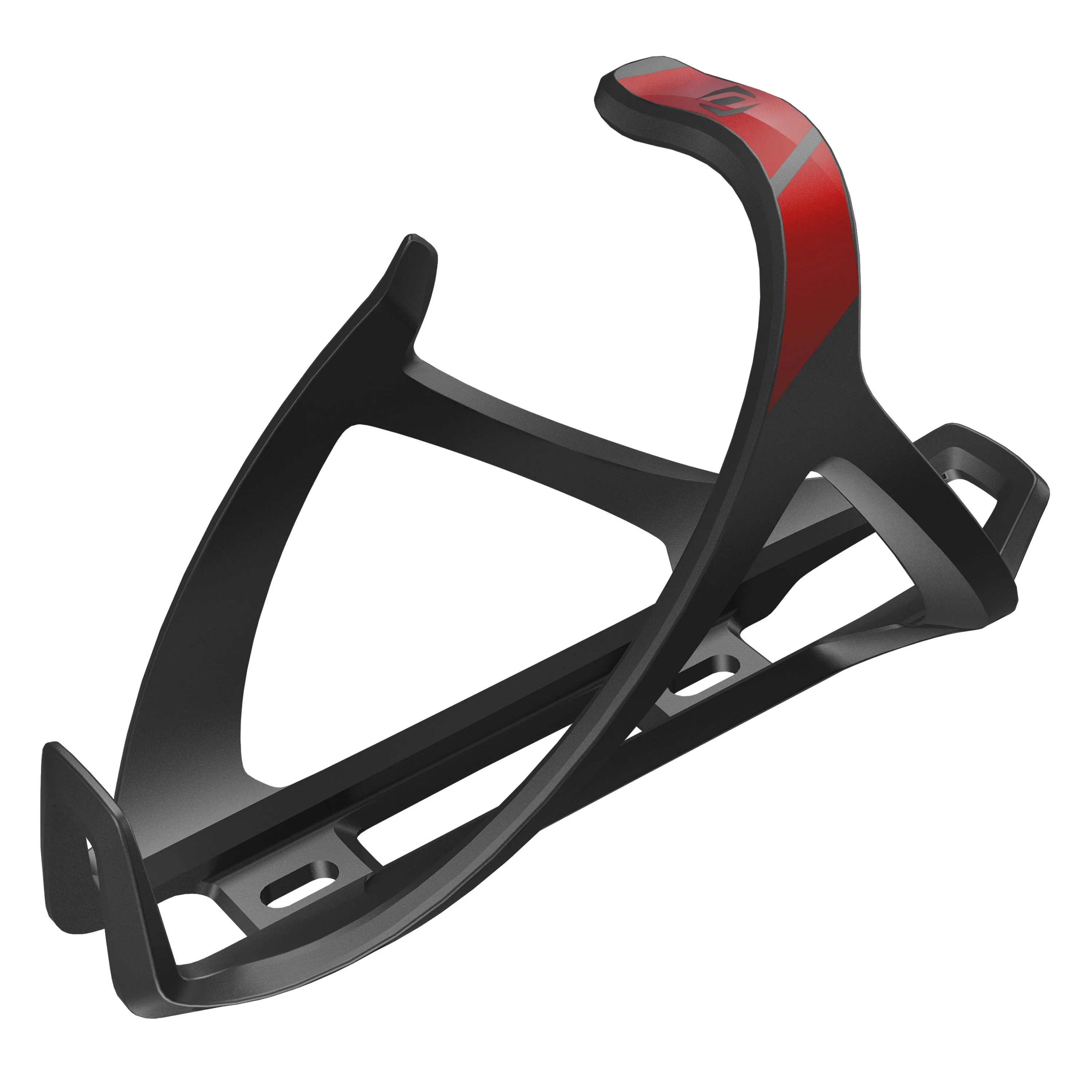 Syncros Tailor Cage 2.0 Left Hand Entry Bottle Cage - Black / Rally Red - Image 2