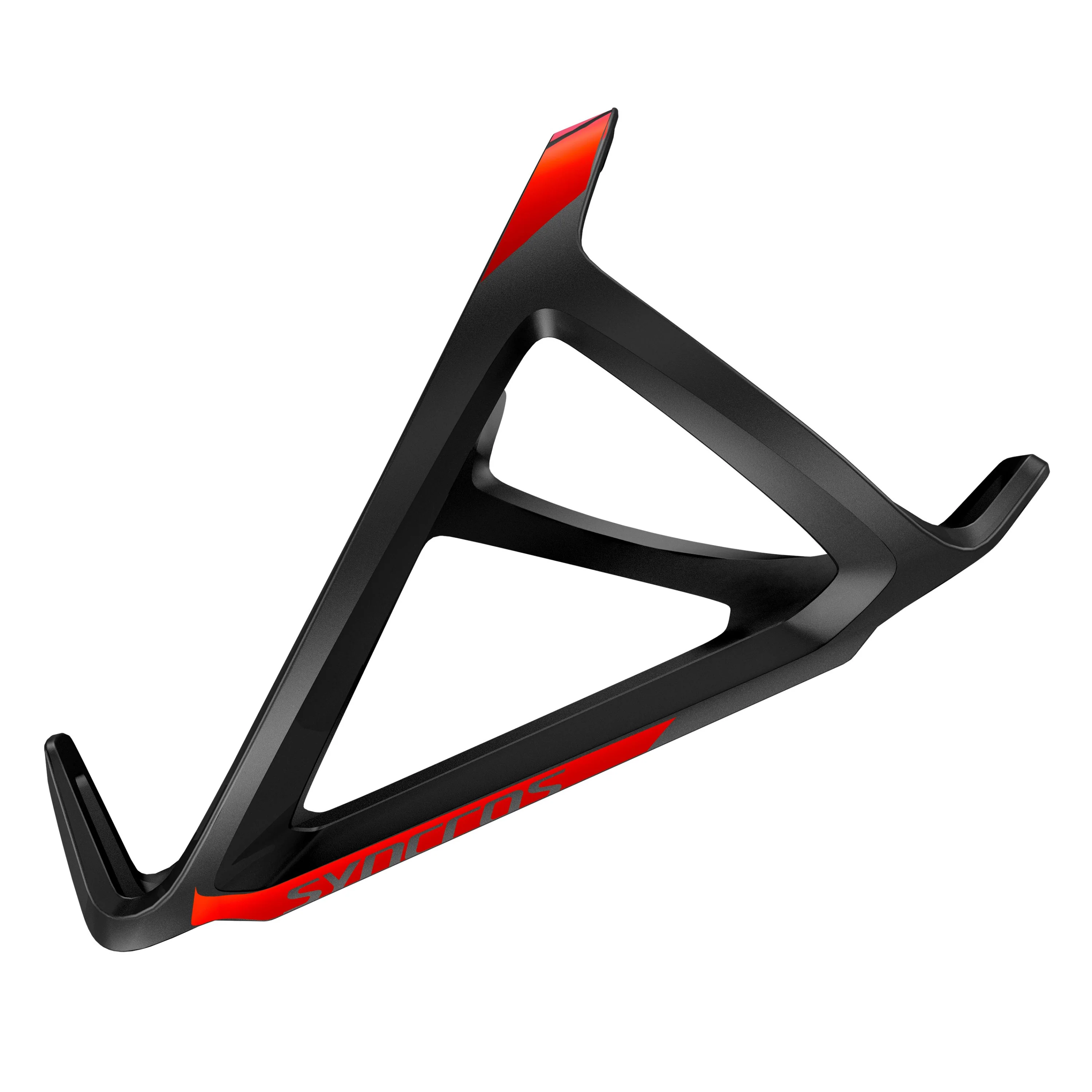 Syncros Tailor Cage 2.0 Left Hand Entry Bottle Cage - Black / Rally Red - Image 3