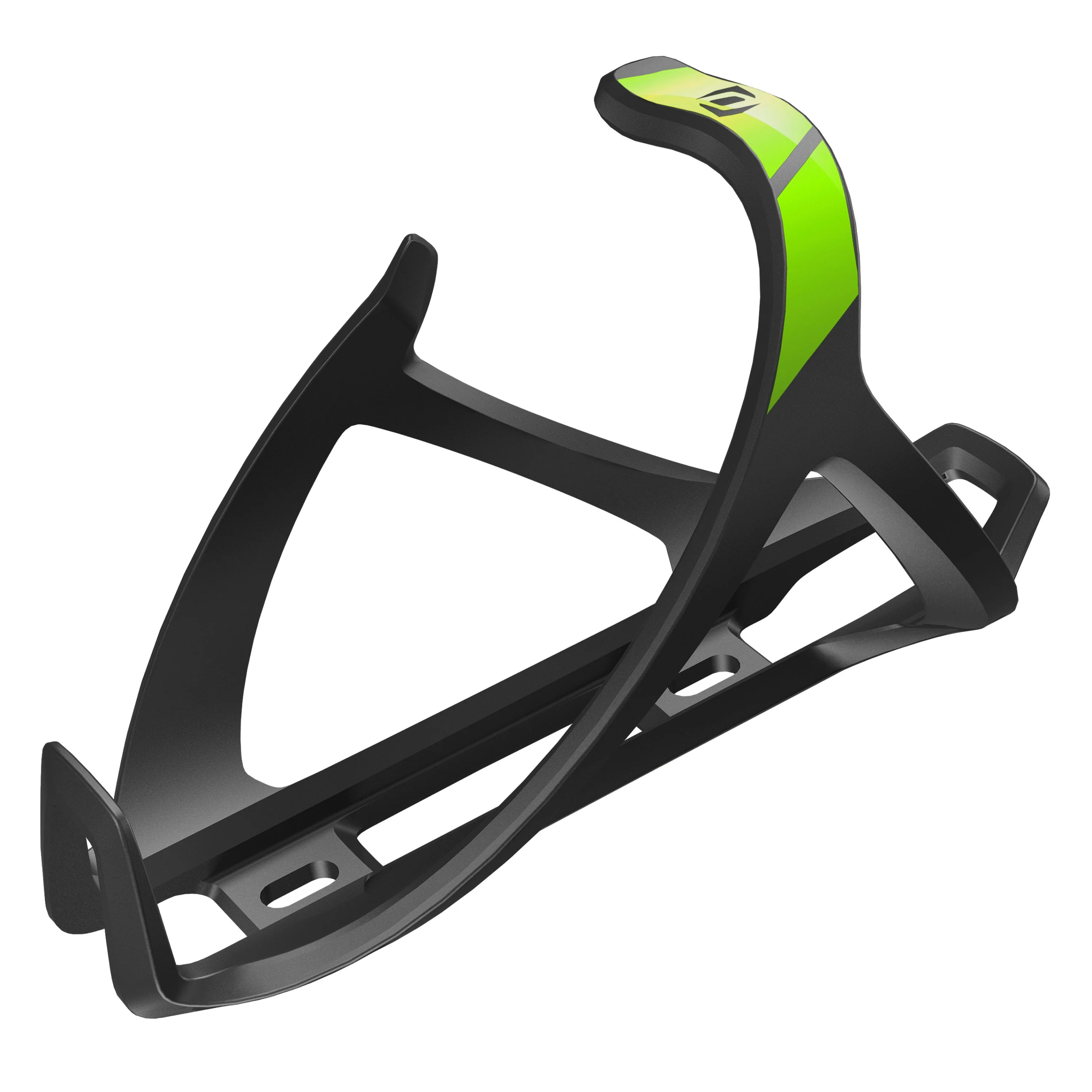 Syncros Tailor Cage 2.0 Left Hand Entry Bottle Cage - Black / Volt Green - Image 3