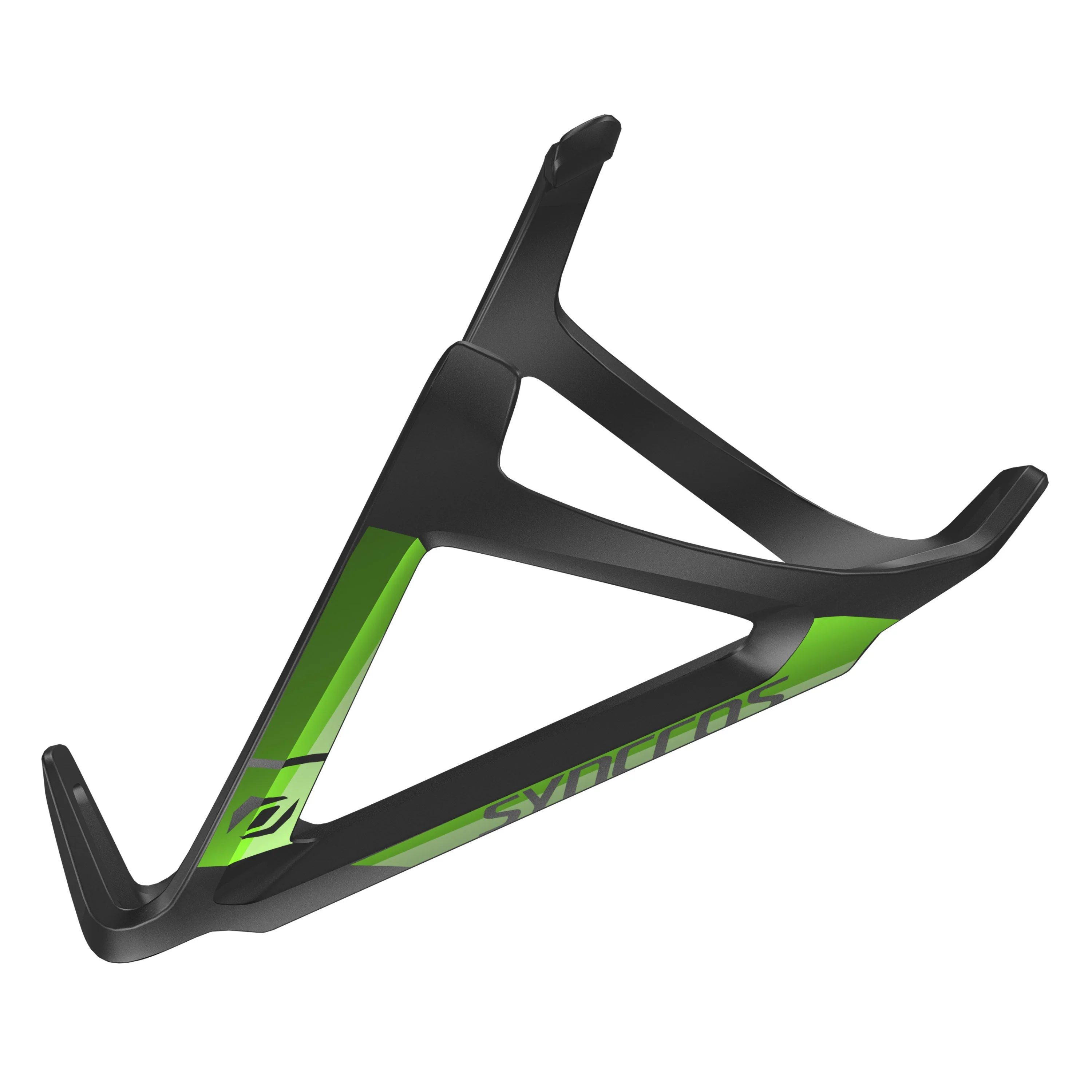 Syncros Tailor Cage 2.0 Right Hand Entry Bottle Cage - Black / Volt Green - Image 3