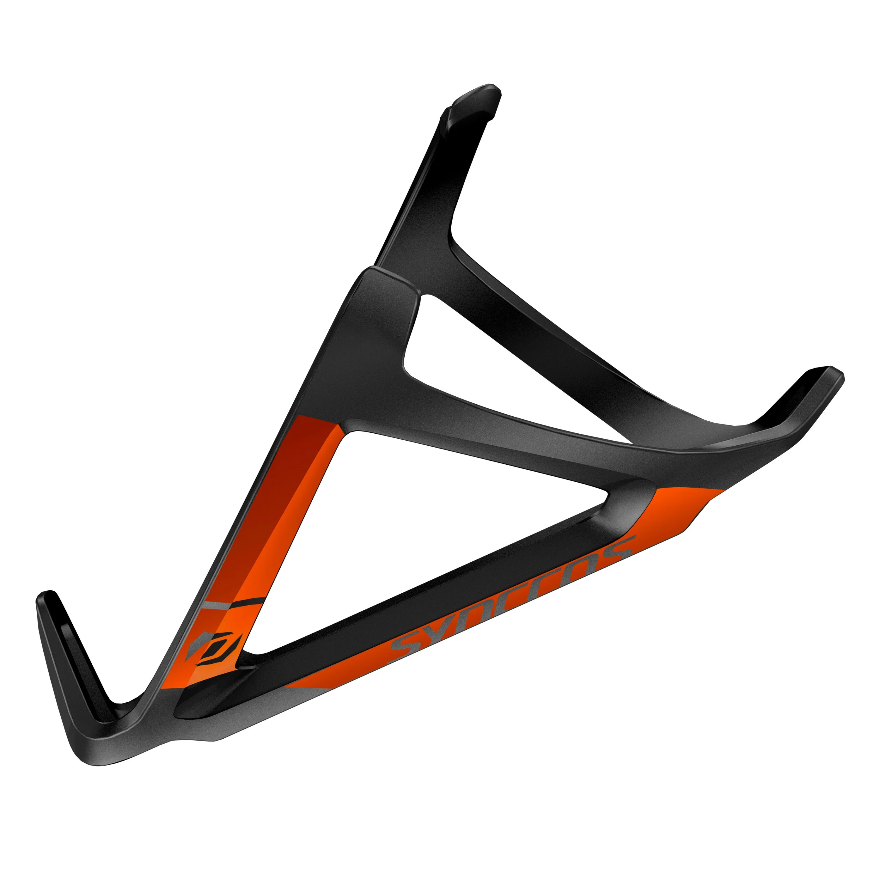 Syncros Tailor Cage 2.0 Right Side Bottle Cage - Black / Orange - Image 3