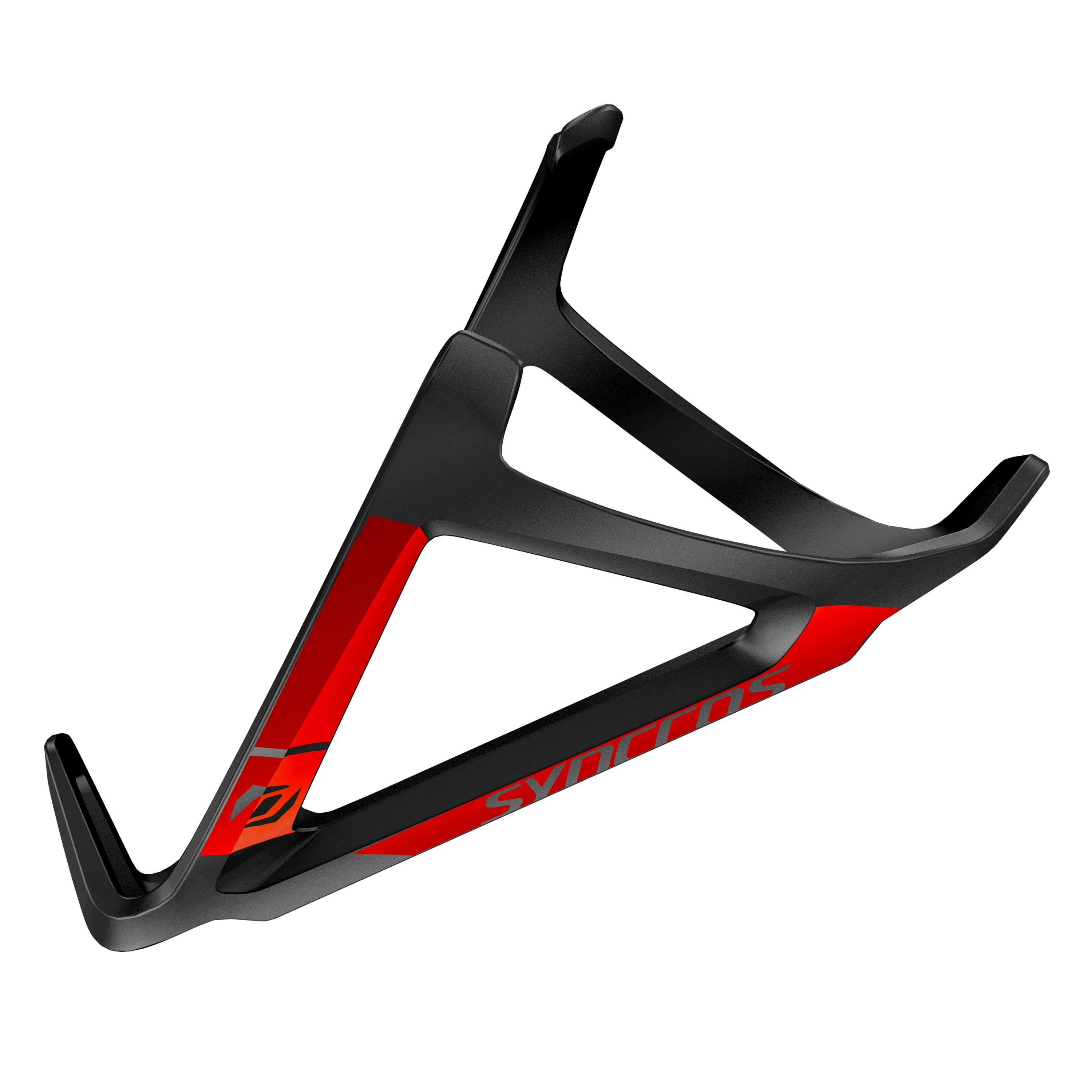 Syncros Tailor Cage 2.0 Right Side Bottle Cage - Black / Rally Red - Image 3