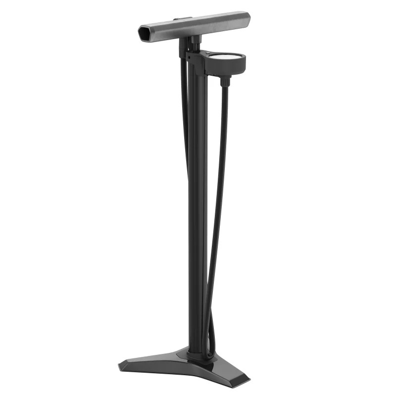 Syncros Vernon 2.0 Floor Pump - Black / Gloss Green - Image 2