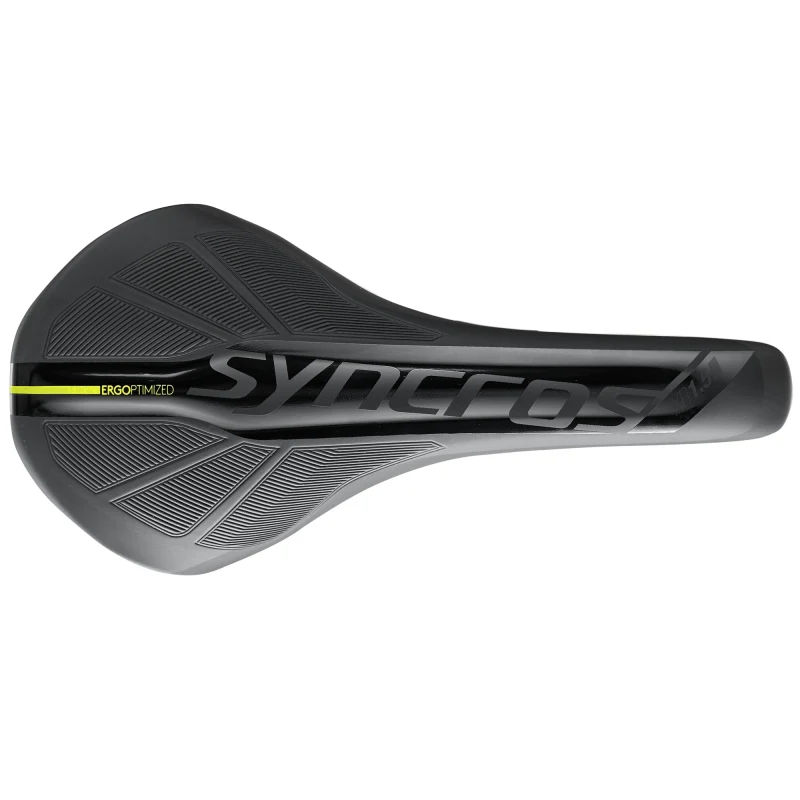 Syncros XR 1.5 Saddle - Black / Sulphur Yellow - Image 2