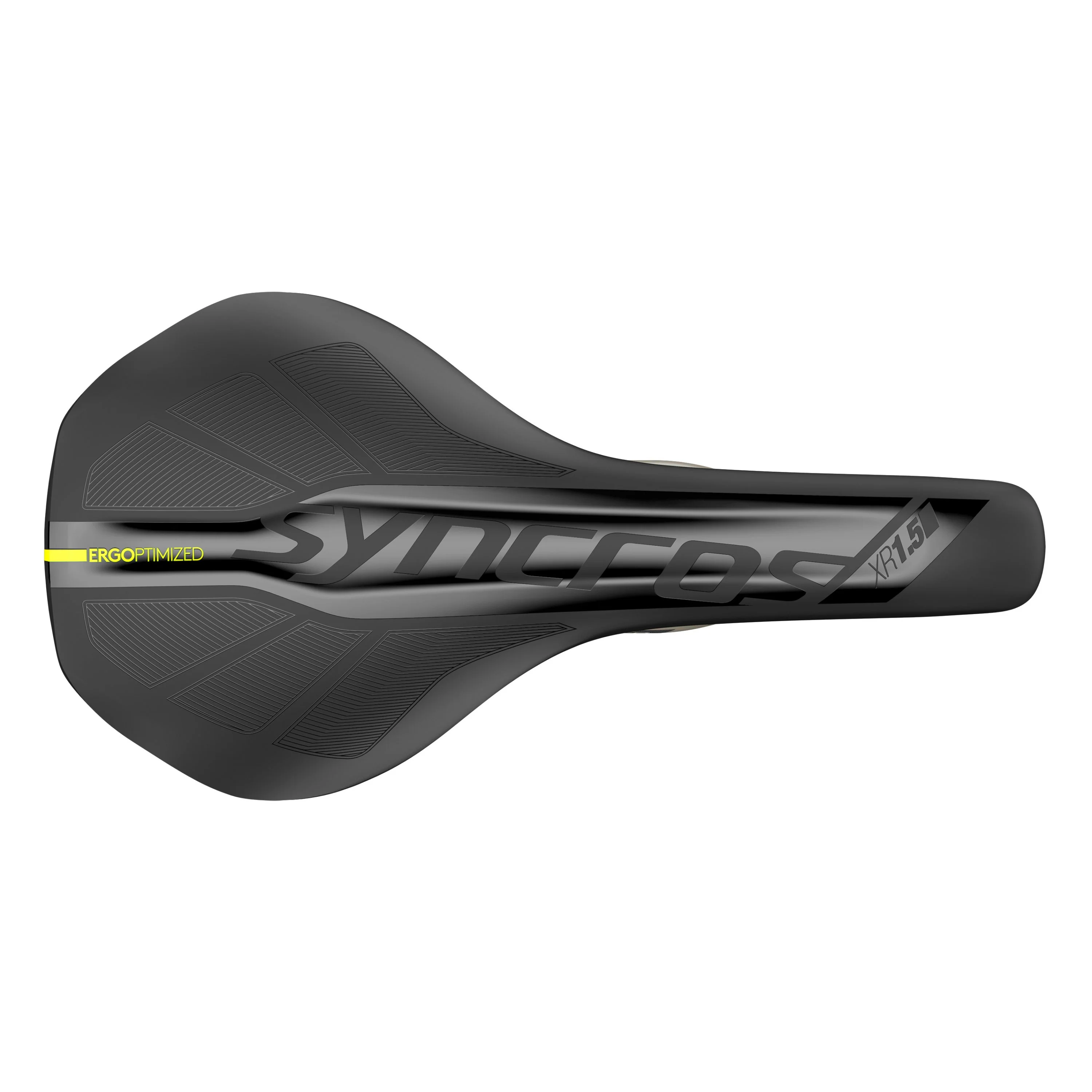 Syncros XR 1.5 Saddle - Black / Sulphur Yellow - Image 3