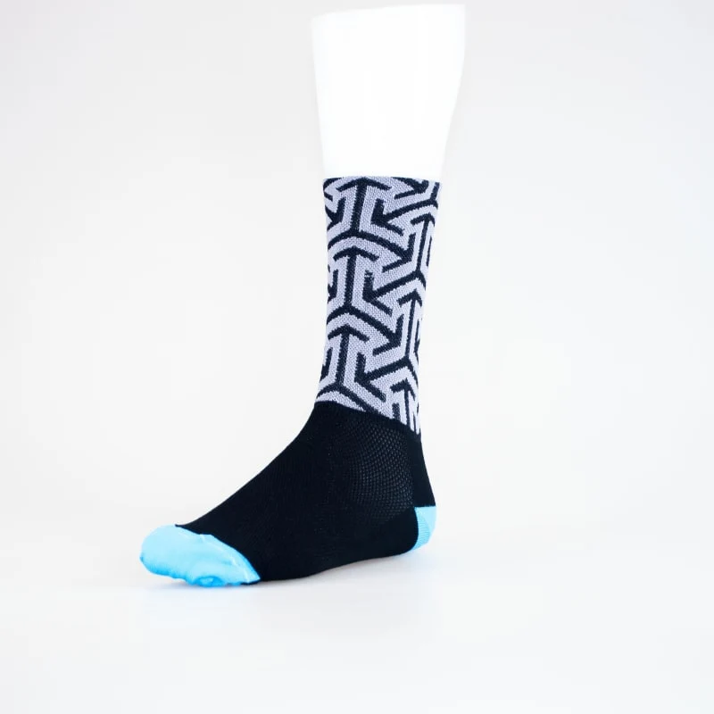 Volta Socks Icon Tribal Arrow - Navy / Grey - Image 2